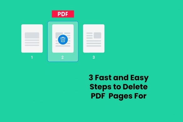 3 Fast and Easy Steps to Delete PDF Pages For Free